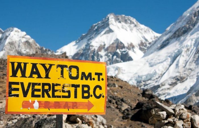 Everest base camp trek